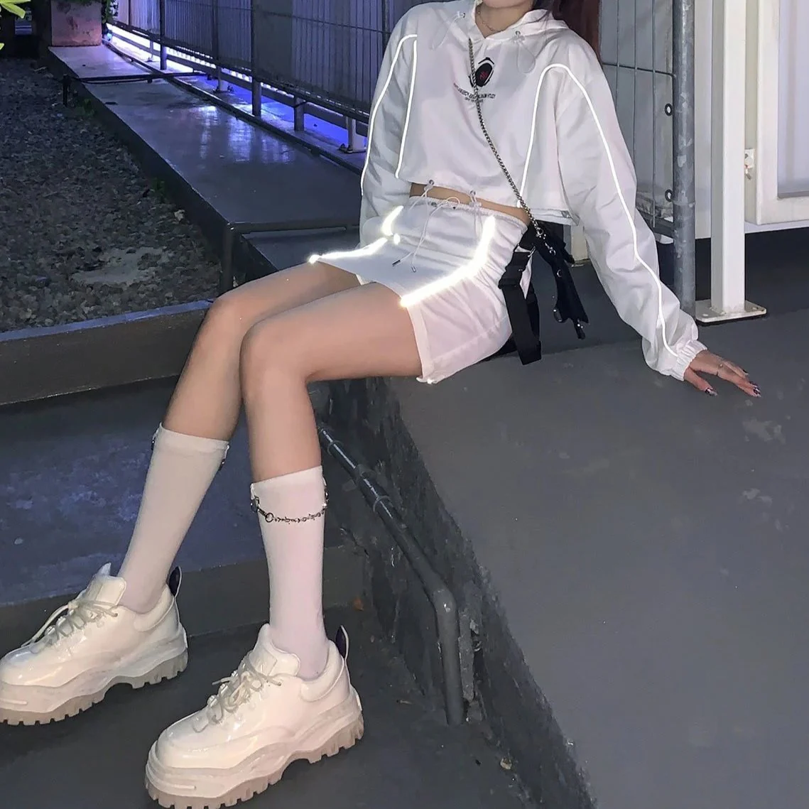 Mid Socks with Thorn Chains - Image 8