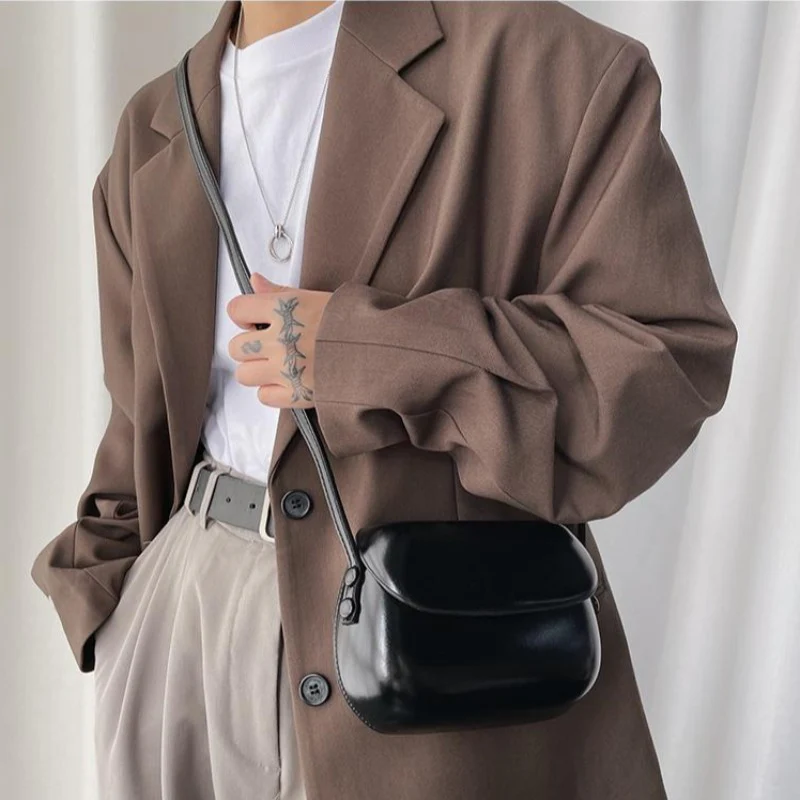 Minimal Rounded Mini Crossbody Bag - Image 10