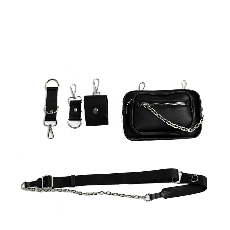 Multi-Pouch Mini Crossbody Bag - Image 11