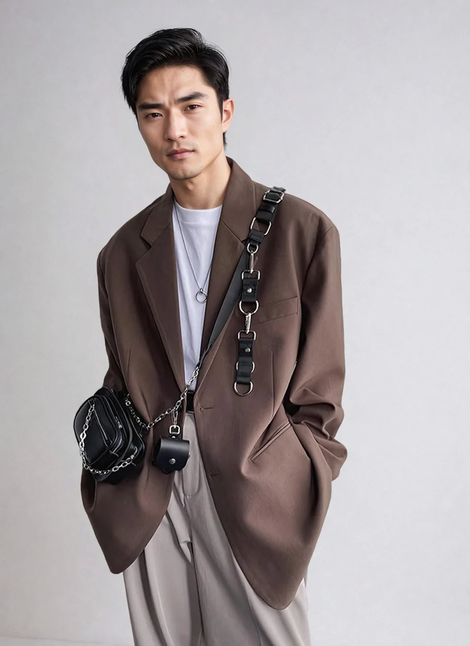 Multi-Pouch Mini Crossbody Bag - Image 4