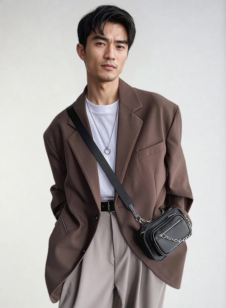 Multi-Pouch Mini Crossbody Bag - Image 7