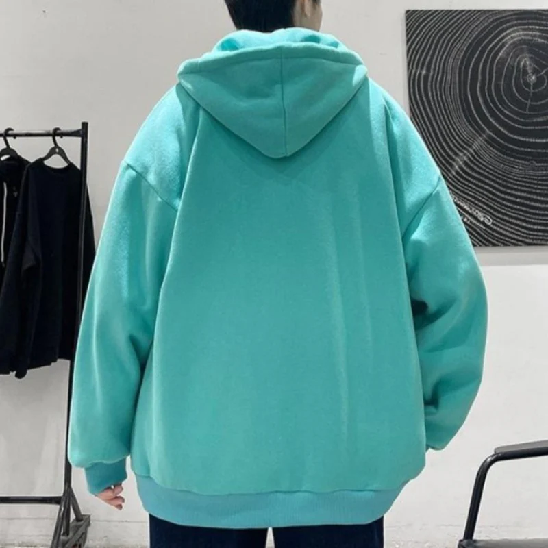 Oversized Lightweight Zip-Up Hoodie - Image 28