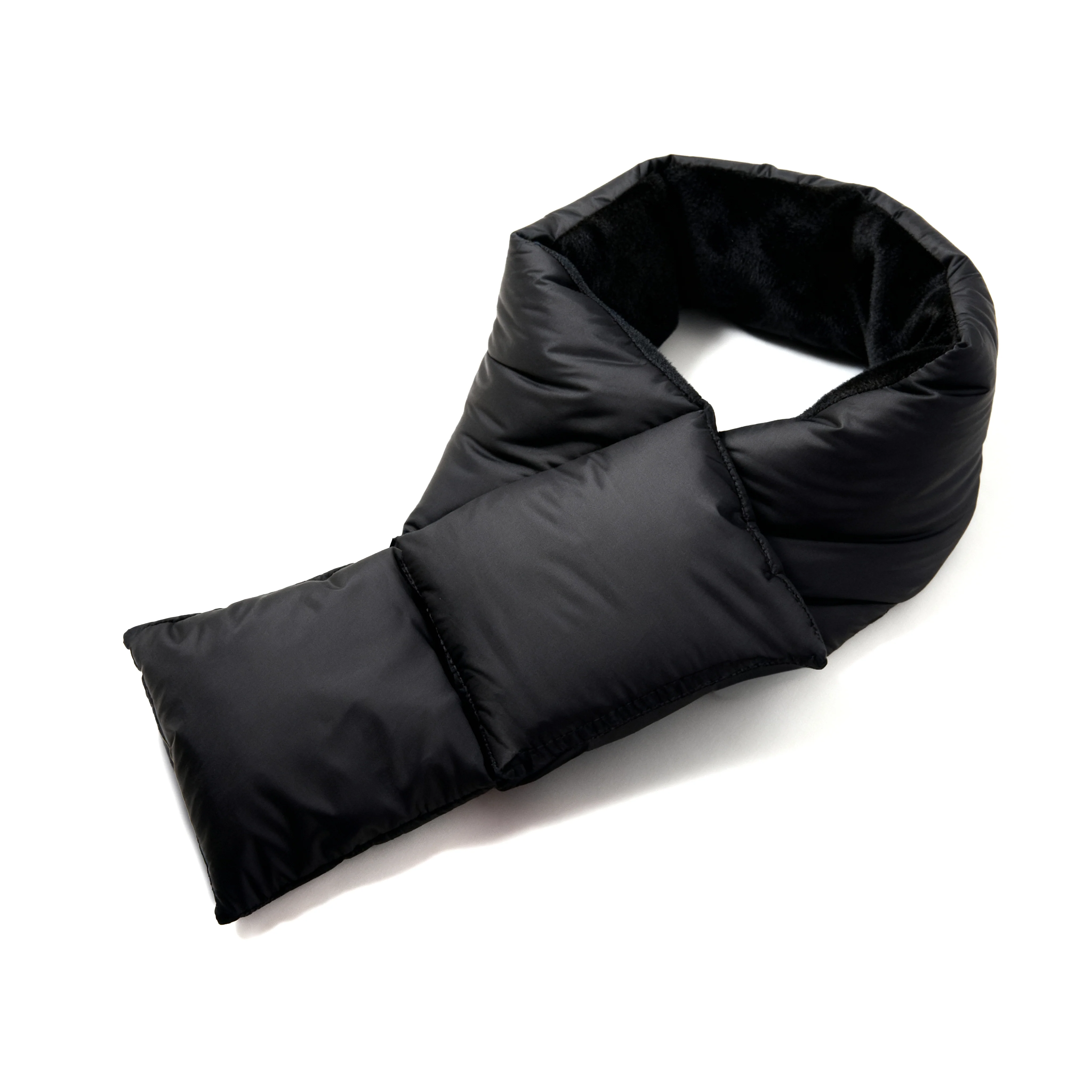 Puffer Neck Warmer Scarf - Image 4