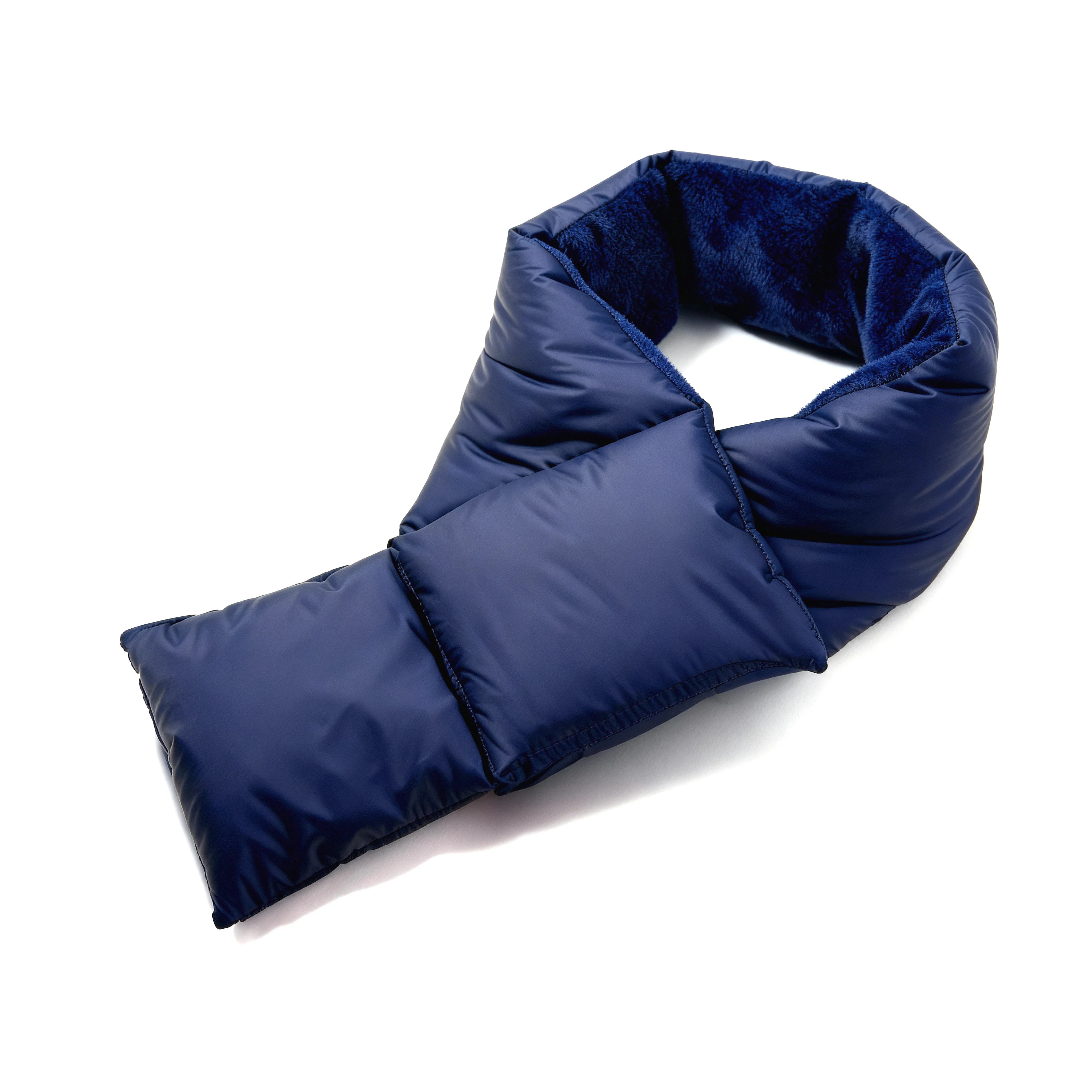 Puffer Neck Warmer Scarf - Image 5