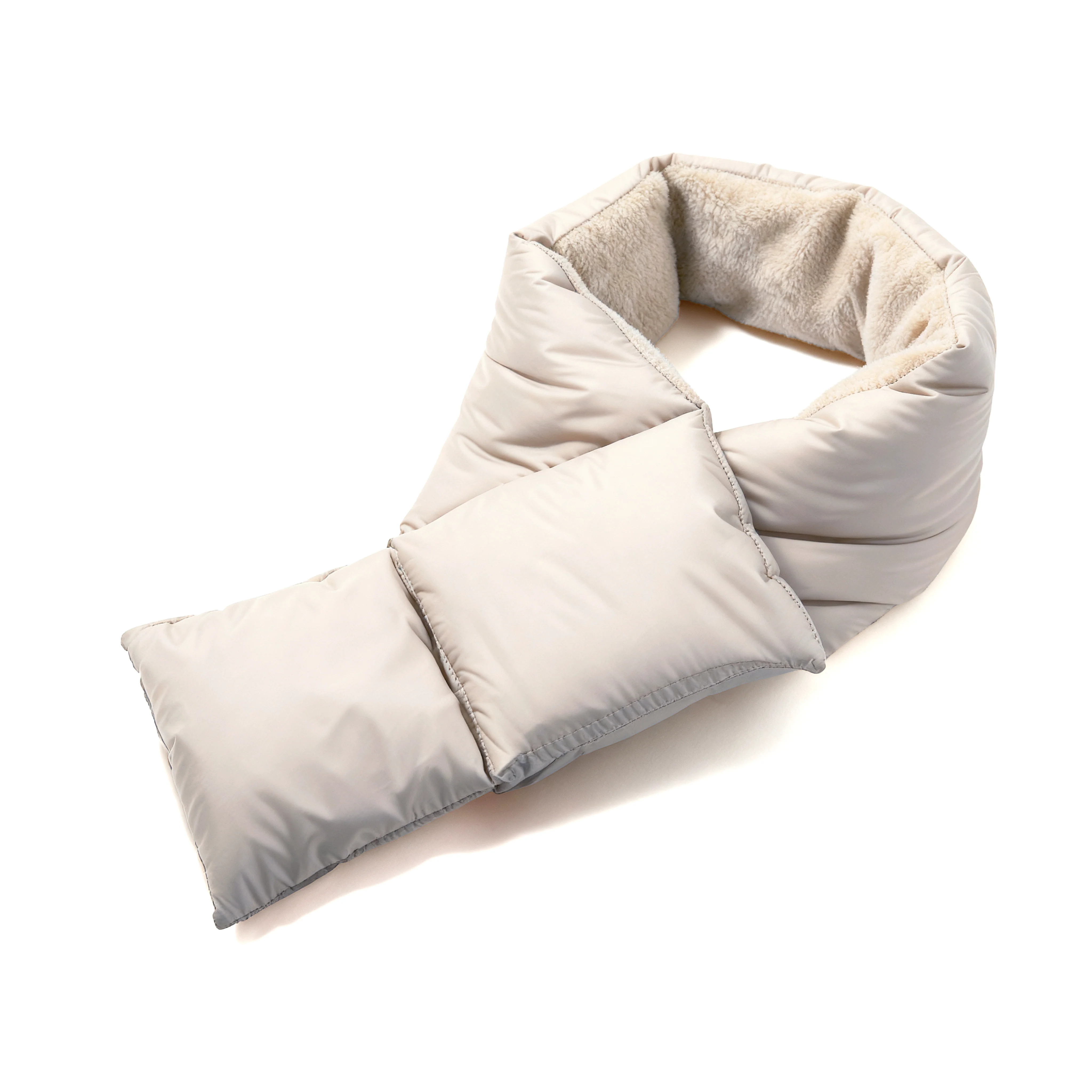 Puffer Neck Warmer Scarf - Image 9