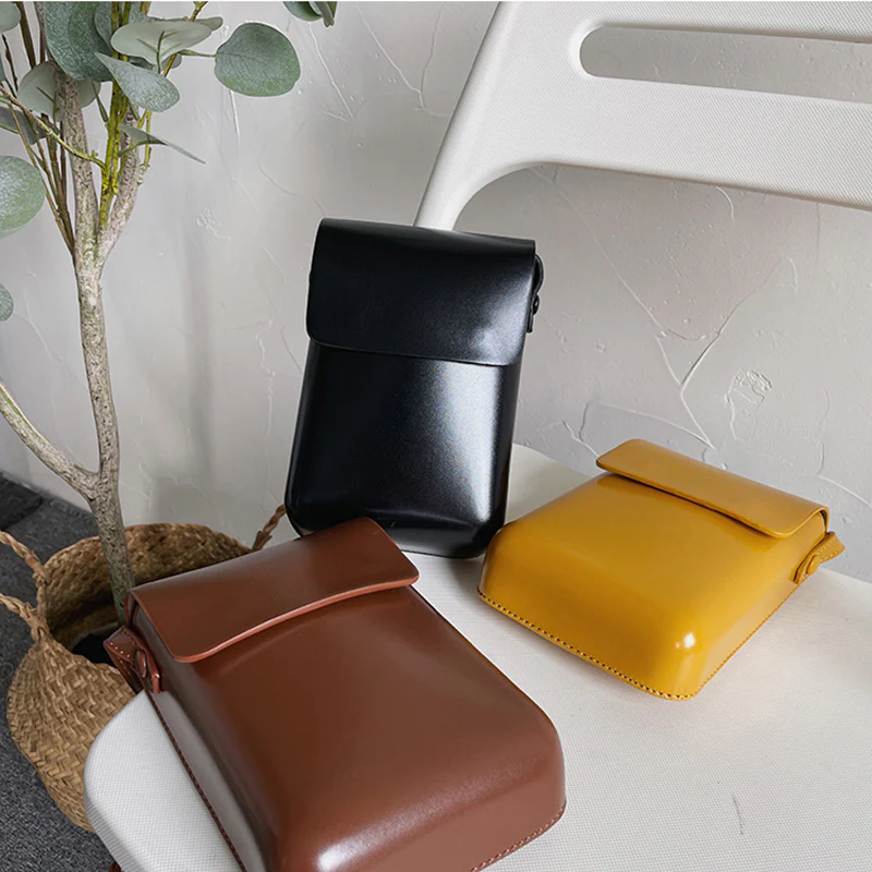 Vertical Mini Crossbody Box Bag - Image 15